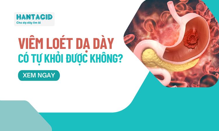 Không uống thuốc, viêm loét dạ dày có tự khỏi được không?